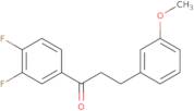 1-(3,4-Difluorophenyl)-3-(3-methoxyphenyl)-1-propanone