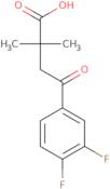 4-(3,4-Difluorophenyl)-2,2-dimethyl-4-oxobutanoic acid