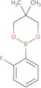 1-(5,5-Dimethyl-1,3,2-Dioxaborinan-2-Yl)-2-Fluorobenzene