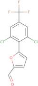 5-[2,6-Dichloro-4-(trifluoromethyl)phenyl]-2-furaldehyde