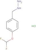 [4-(Difluoromethoxy)benzyl]hydrazine hydrochloride (1:1)