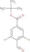 3,5-Difluoro-4-formylbenzoic acid 1,1-dimethylethyl ester