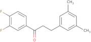 1-(3,4-Difluorophenyl)-3-(3,5-dimethylphenyl)-1-propanone