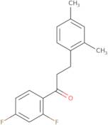 1-(2,4-Difluorophenyl)-3-(2,4-dimethylphenyl)-1-propanone