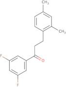 1-(3,5-Difluorophenyl)-3-(2,4-dimethylphenyl)-1-propanone