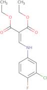 Diethyl [[(3-chloro-4-fluorophenyl)amino]methylene]malonate