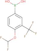 [4-(Difluoromethoxy)-3-(trifluoromethyl)phenyl]boronic acid