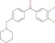 (3,4-Difluorophenyl)[4-(1-piperidinylmethyl)phenyl]methanone