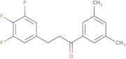 1-(3,5-Dimethylphenyl)-3-(3,4,5-trifluorophenyl)-1-propanone