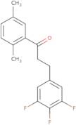 1-(2,5-Dimethylphenyl)-3-(3,4,5-trifluorophenyl)-1-propanone