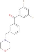 (3,5-Difluorophenyl)[3-(4-morpholinylmethyl)phenyl]methanone