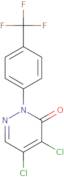 4,5-Dichloro-2-[4-(Trifluoromethyl)Phenyl]-3(2H)-Pyridazinone