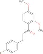 (2E)-1-(2,4-Dimethoxyphenyl)-3-(4-Fluorophenyl)-2-Propen-1-One