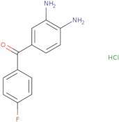 (3,4-Diaminophenyl)(4-fluorophenyl)methanone hydrochloride (1:1)