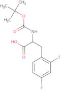 2,4-Difluoro-N-{[(2-methyl-2-propanyl)oxy]carbonyl}phenylalanine