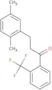 3-(2,5-Dimethylphenyl)-1-[2-(trifluoromethyl)phenyl]-1-propanone