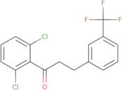 1-(2,6-Dichlorophenyl)-3-[3-(trifluoromethyl)phenyl]-1-propanone