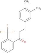 3-(3,4-Dimethylphenyl)-1-[2-(trifluoromethyl)phenyl]-1-propanone