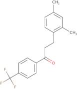 3-(2,4-Dimethylphenyl)-1-[4-(trifluoromethyl)phenyl]-1-propanone