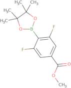 2,6-Difluoro-4-(Methoxycarbonyl)phenylboronic acid, pinacol