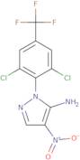 2-[2,6-Dichloro-4-(Trifluoromethyl)Phenyl]-4-Nitro-Pyrazol-3-Amine