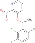 3-[[(1R)-1-(2,6-Dichloro-3-fluorophenyl)ethyl]oxy]-2-nitropyridine