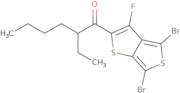 1-(4,6-Dibromo-3-fluorothieno[3,4-b]thien-2-yl)-2-ethyl-1-hexanone