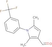 2,5-Dimethyl-1-(3-(Trifluoromethyl)-Phenyl)Pyrrole-3-Carboxaldehyde