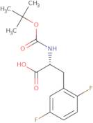 2,5-Difluoro-N-{[(2-Methyl-2-Propanyl)Oxy]Carbonyl}-D-Phenylalanine