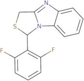 1-(2,6-Difluorophenyl)-1,3-Dihydro-[1,3]Thiazolo[3,4-a]Benzimidazole