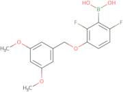 B-[3-[(3,5-Dimethoxyphenyl)methoxy]-2,6-difluorophenyl]-Boronic acid