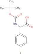 a-[[(1,1-Dimethylethoxy)Carbonyl]Amino]-4-Fluoro-BenzeneAcetic Acid