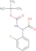 a-[[(1,1-Dimethylethoxy)Carbonyl]Amino]-2-Fluoro-Benzeneacetic Acid