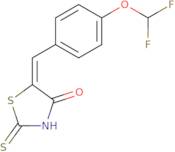 (5E)-5-[4-(Difluoromethoxy)Benzylidene]-2-Sulfanyl-1,3-Thiazol-4(5H)-One