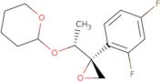 2-[(1R)-1-[(2R)-2-(2,4-Difluorophenyl)oxiranyl]ethoxy]tetrahydro-2H-pyran