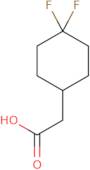 4,4-Difluorocyclohexaneacetic acid