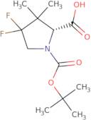 4,4-Difluoro-3,3-dimethyl-1-{[(2-methyl-2-Propanyl)oxy]carbonyl}-L-proline