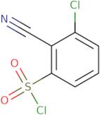 3-Chloro-2-cyanobenzene-1-sulfonyl chloride