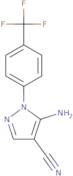 5-Amino-1-[4-(trifluoromethyl)phenyl]-1H-pyrazole-4-carbonitrile