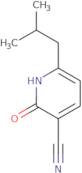 6-(2-Methylpropyl)-2-oxo-1,2-dihydropyridine-3-carbonitrile