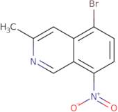 5-bromo-3-methyl-8-nitroisoquinoline