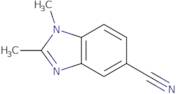 1,2-Dimethyl-1,3-benzodiazole-5-carbonitrile