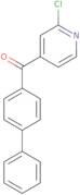 4-{[1,1'-biphenyl]-4-carbonyl}-2-chloropyridine