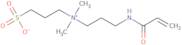 3-[(3-Acrylamidopropyl)dimethylammonio]propane-1-sulfonate