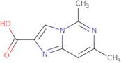 5,7-Dimethylimidazo[1,2-c]pyrimidine-2-carboxylic acid