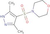 4-[(3,5-Dimethyl-1H-pyrazol-4-yl)sulfonyl]morpholine