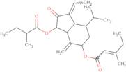 7β-(3-Ethyl-cis-crotonoyloxy)-1α-(2-methylbutyryloxy)-3,14-dehydro-Z-notonipetranone