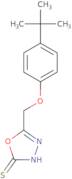 5-(4-tert-Butylphenoxymethyl)-1,3,4-oxadiazole-2-thiol