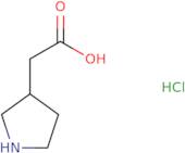 (Pyrrolidin-3-yl)acetic acid hydrochloride