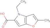 4-Ethyl-2-methyl-4H-furo[3,2-b]pyrrole-5-carboxylic acid